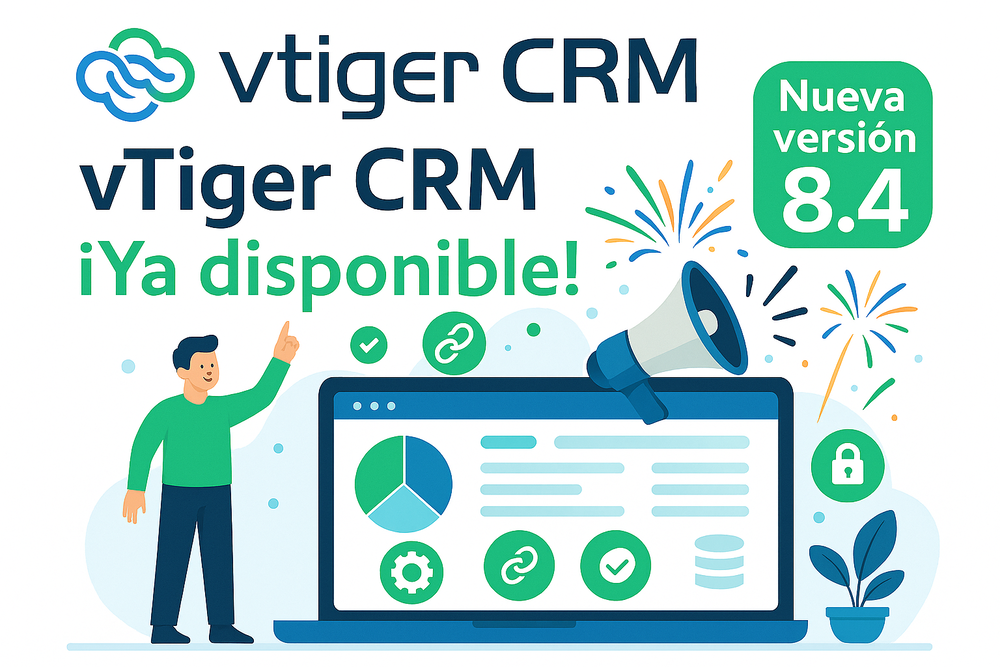 Liberación de la última versión de vTiger CRM 8.4
