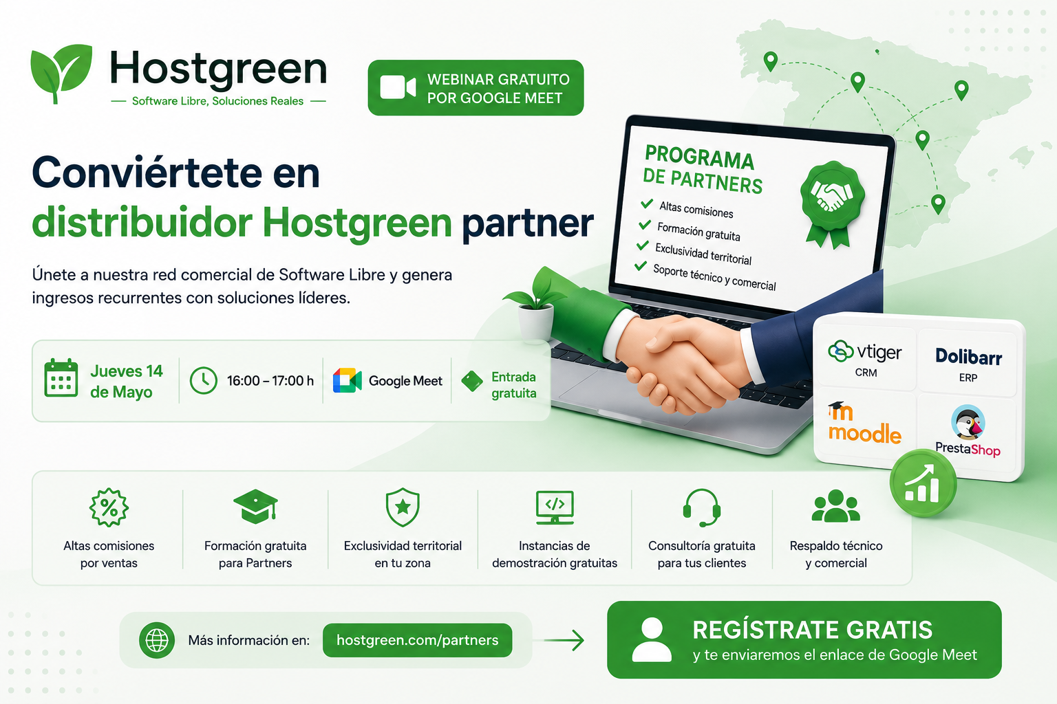 Webinar distribuidores vTigerSpain partners - Programa de Partners vTiger CRM